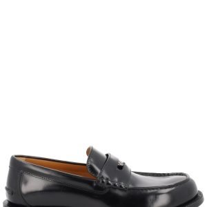 Junya Watanabe Leather Loafer With Logo
