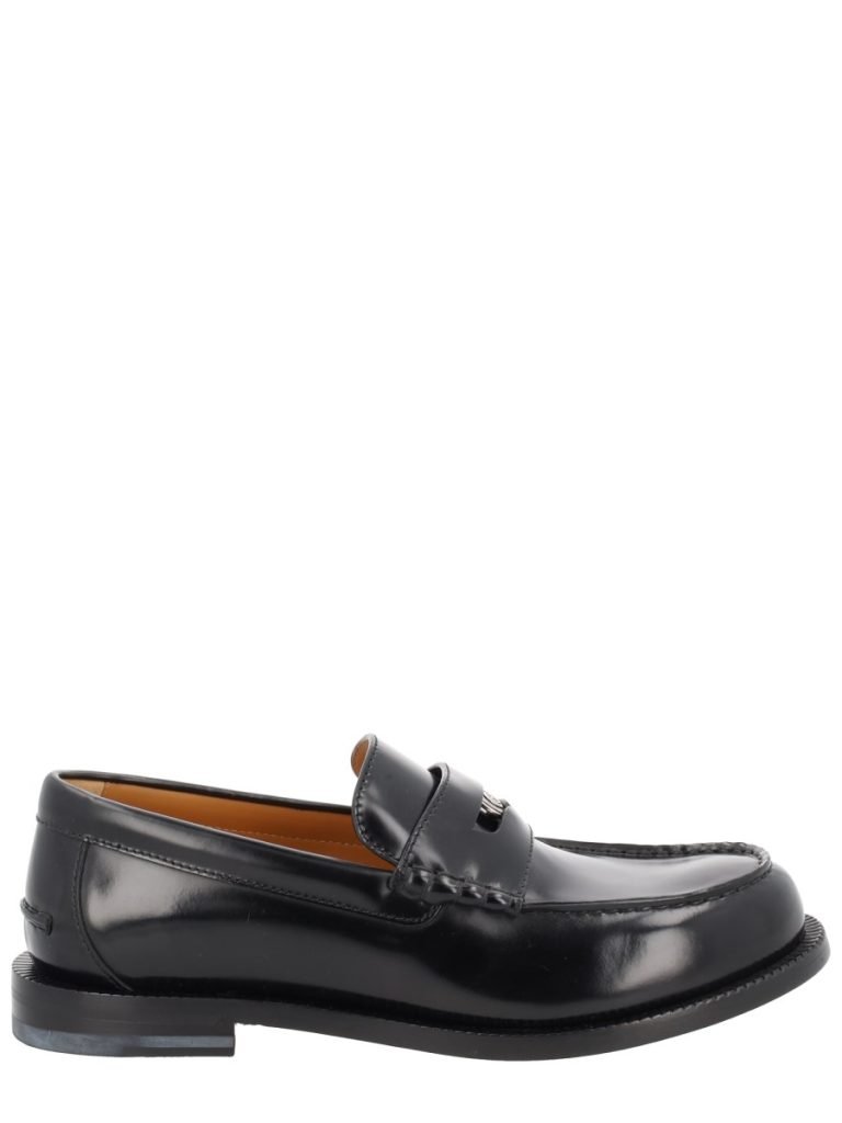 Junya Watanabe Leather Loafer With Logo