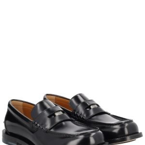Junya Watanabe Leather Loafer With Logo