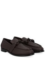 Junya Watanabe Astaire Leather Loafer With Knot Detailing