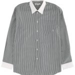 Junya Watanabe Striped Cotton Logo Shirt