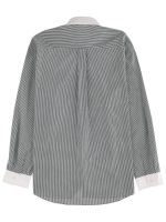 Junya Watanabe Striped Cotton Logo Shirt