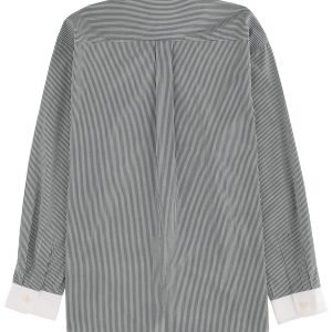 Junya Watanabe Striped Cotton Logo Shirt
