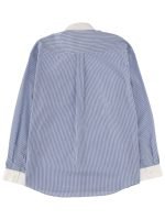 Junya Watanabe Striped Cotton Logo Shirt