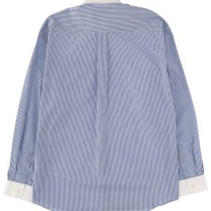 Junya Watanabe Striped Cotton Logo Shirt