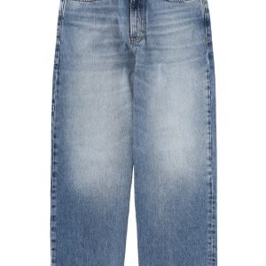 Junya Watanabe Cotton Denim Jeans With Logo Patch