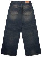 Junya Watanabe Cotton Denim Baggy Pants With Logo