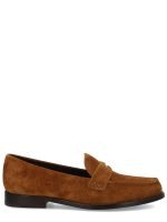 Junya Watanabe Suede Penny Loafer Brown
