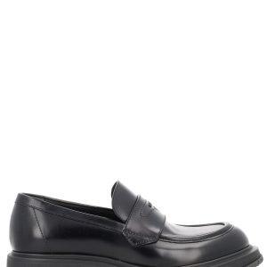 Junya Watanabe Leather Loafer With Logo