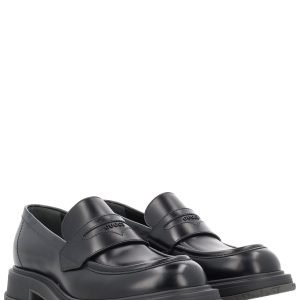 Junya Watanabe Leather Loafer With Logo