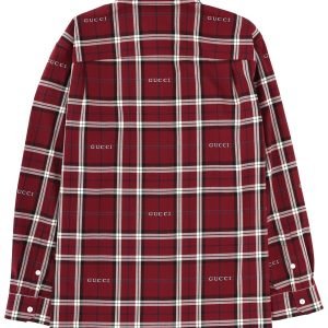 JUNYA WATANABE GUCCI COTTON SHIRT WITH LOGO