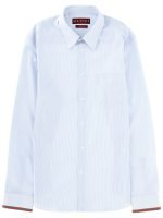 JUNYA WATANABE GUCCI STRIPED COTTON SHIRT AZURE