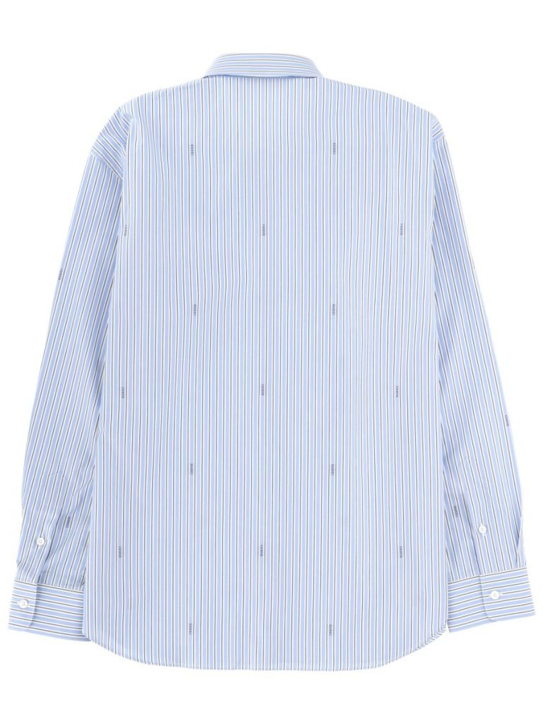 JUNYA WATANABE GUCCI STRIPED COTTON SHIRT