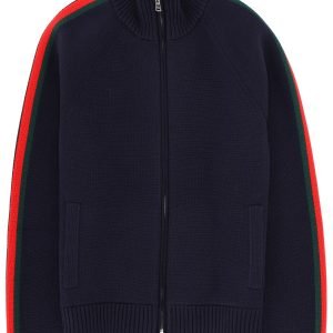 Junya Watanabe Wool Sweater With Zipper Closure