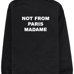 Junya Watanabe ”Slogan” Jacket With Collar Black