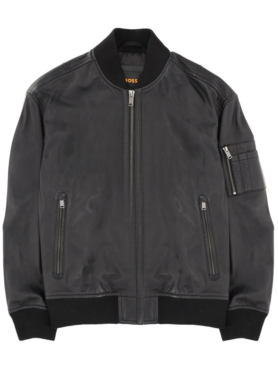 JUNYA WATANABE LEATHER JAKRI JACKET JUNYA WATANABE LEATHER JAKRI JACKET