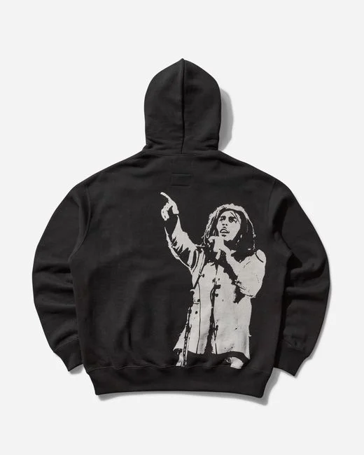 Junya Watanabe Black Men S Carhartt Bob Marley Hoodie