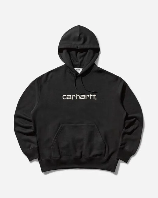Junya Watanabe Black Men S Carhartt Bob Marley Hoodie