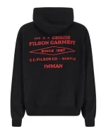 Junya Watanabe Men’s Blue X Filson Felpa Cappuccio