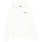 Junya Watanabe Men’s White Logo Cotton Hoodie