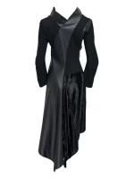 Junya Watanabe Ruff-Collar Midi Dress