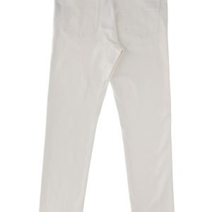 Junya Watanabe Cotton Denim Jeans With Logo Patch