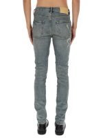 Junya Watanabe Cotton Denim Pants With Worn Details