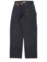 Junya Watanabe Twisted Workwear Cotton Denim Jeans