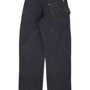 Junya Watanabe Twisted Workwear Cotton Denim Jeans
