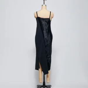 Junya Watanabe Womens Faux Croc Paneled Jumpsuit