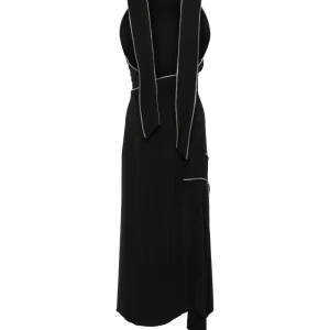 Junya Watanabe Decorative-Zip Midi Dress