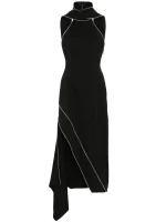 Junya Watanabe Decorative-Zip Midi Dress