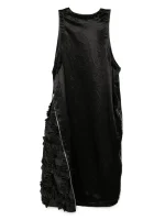 Black Comme Des Garçons zip dress