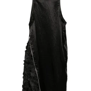 Black Comme Des Garçons zip dress