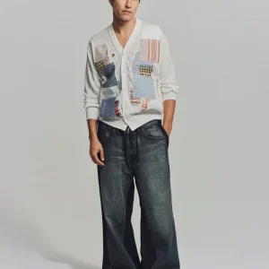 Junya Watanabe Patchwork Cardigan