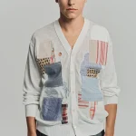 Junya Watanabe Patchwork Cardigan