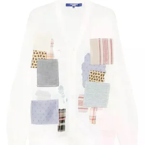 Junya Watanabe Linen Patchwork Cardigan