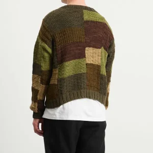 Junya Watanabe Patchwork Wool Cardigan