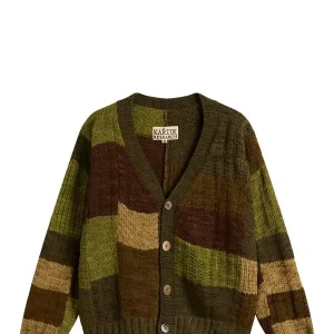 Junya Watanabe Patchwork Wool Cardigan