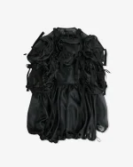 Junya Watanabe Women’s Buckle-Detail Skirt Black