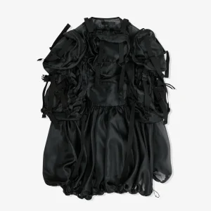 Junya Watanabe Women’s Buckle-Detail Skirt Black