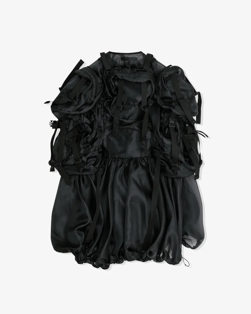 Junya Watanabe Women’s Buckle-Detail Skirt Black