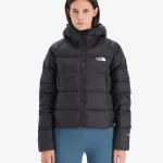 Giacca con cappuccio The North Face Hyalite Down nero eclipse donna
