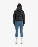 Giacca con cappuccio The North Face Hyalite Down nero eclipse donna