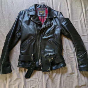Vanson Double Rider Jacket Size S Black From Japan