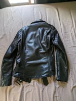 Vanson Double Rider Jacket Size S Black From Japan