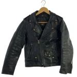 Vanson Rider Jacket Double 36 Leather Black