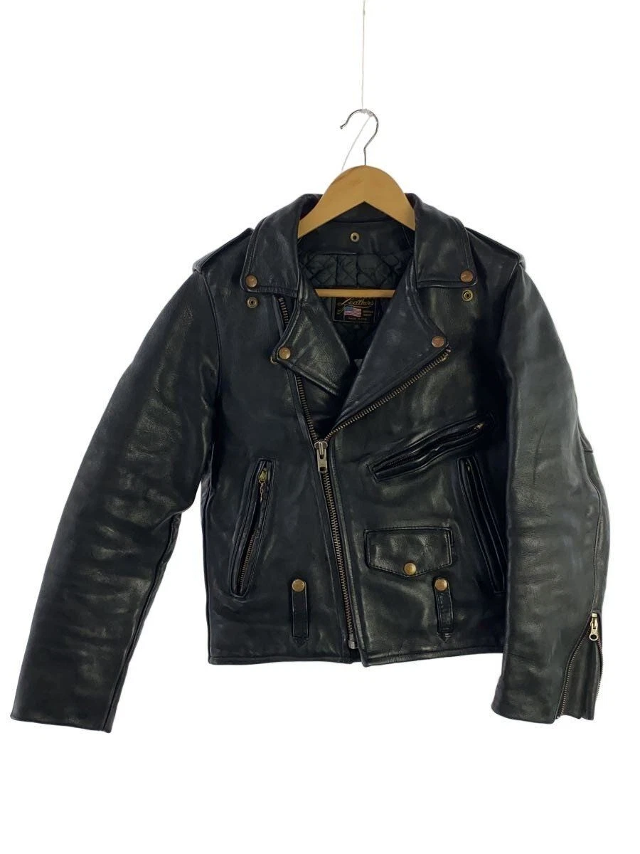 Vanson Rider Jacket Double 36 Leather Black Vanson Rider Jacket Double 36 Leather Black