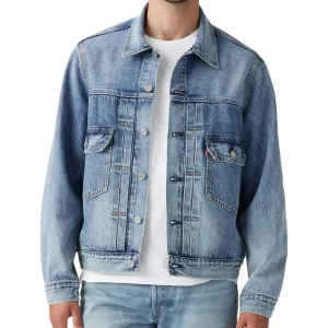 Levi’s Men’s Trucker Jean Light Blue Jacket