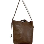 Yoshida Porter Leather Shoulder bag 2Way Brown